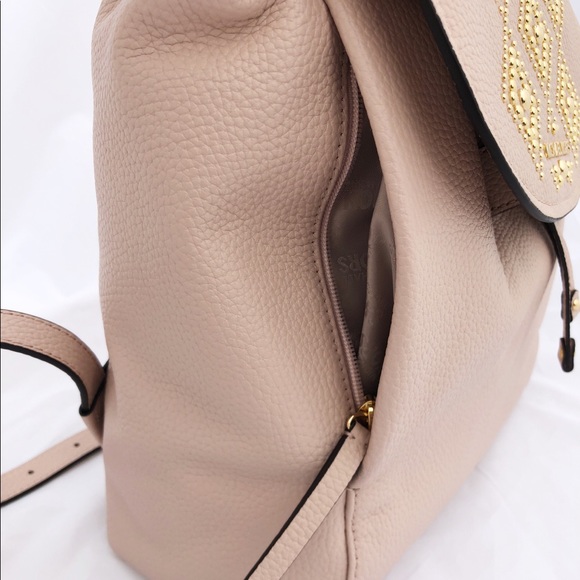 Gaby’sBags-Michael Kors Large Backpack Stud Pink - Picture 8 of 8